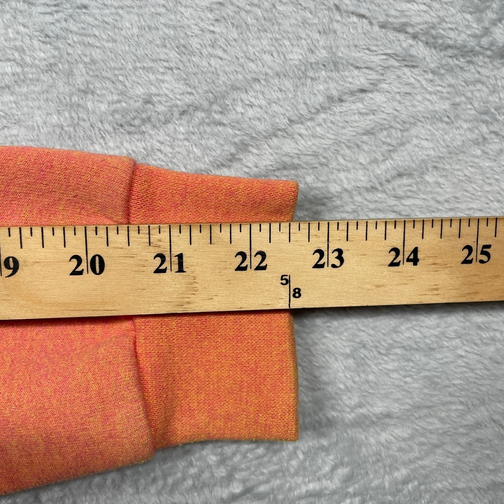 Gildan Full Zip Hoodie Womens Small Orange Alaska Moose Graphic Heavy Blend - Picture 9 of 10